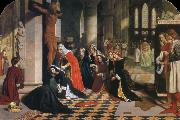 James Collinson The Renunciation of Queen Elizabeth of Hungary oil on canvas